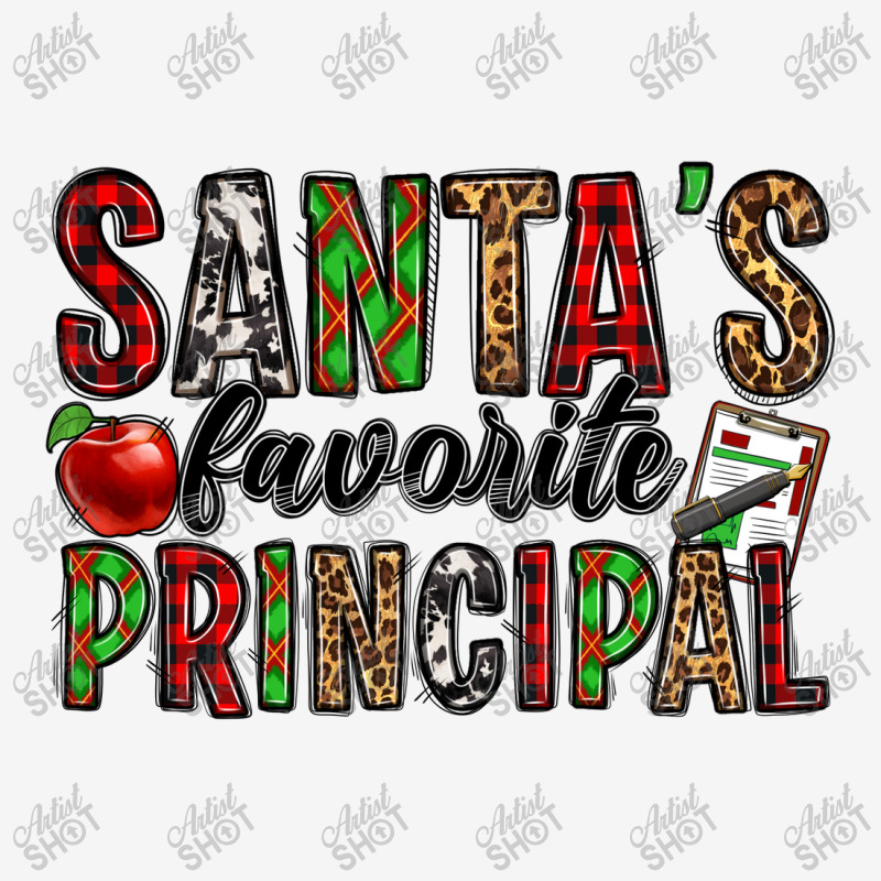 Santa's Favorite Principal Scorecard Crop Tee by Jasminsmagicworld | Artistshot