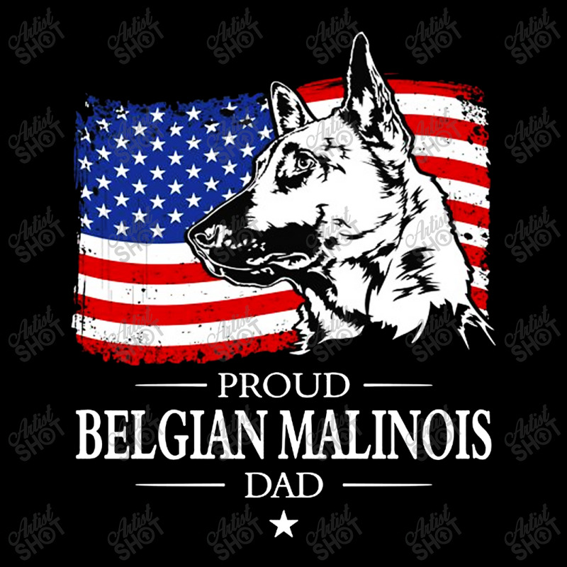 Proud Belgian Malinois Dad America Flag Patriotic Dog Youth Sweatshirt by Dorothy Tees | Artistshot