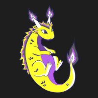 Nonbinary Dragon Lgbtq Nonbinary Pride Genderqueer Lgbt Classic T-shirt | Artistshot