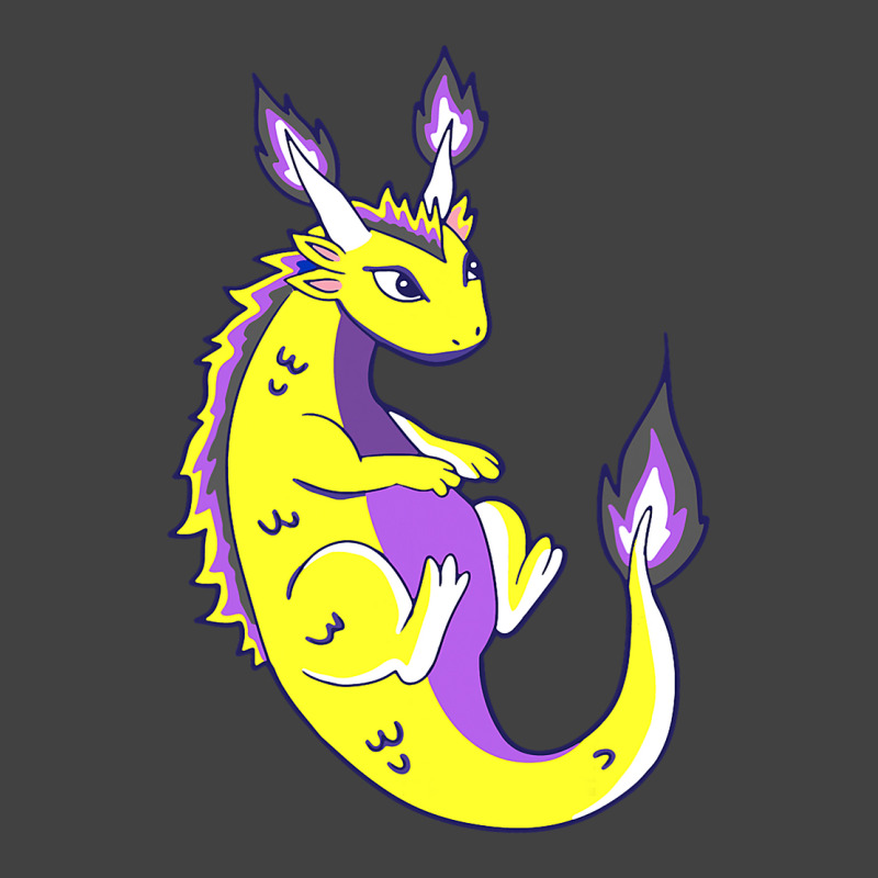 Nonbinary Dragon Lgbtq Nonbinary Pride Genderqueer Lgbt Vintage T-Shirt by XAVIERESPREE | Artistshot