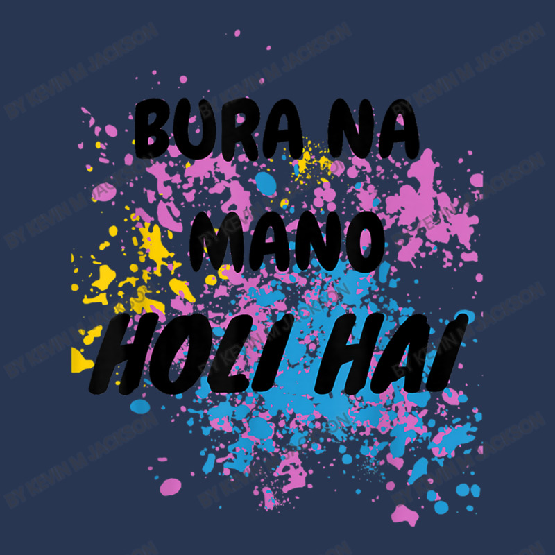 Bura Na Mano Holi Hai Happy Holi Festival India Colors Hindu Men Denim Jacket | Artistshot