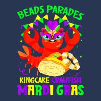 Beads Parades Kingcake Crawfish Mardi Gras Fat Tuesday T Shirt Men Denim Jacket | Artistshot