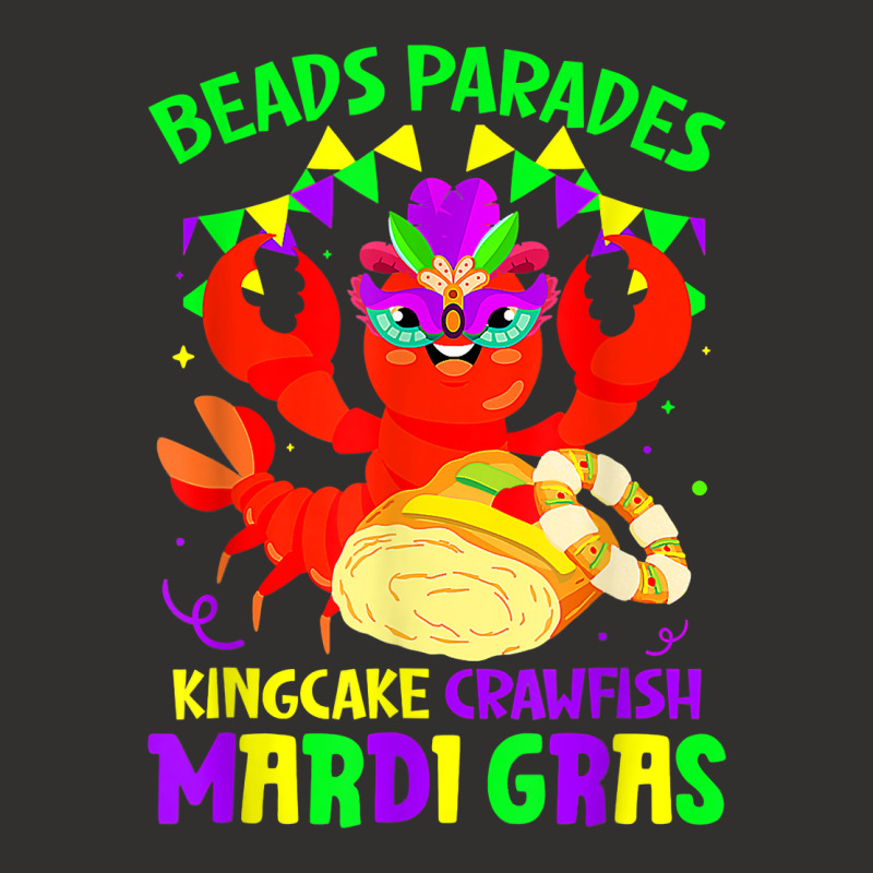 Beads Parades Kingcake Crawfish Mardi Gras Fat Tuesday T Shirt Champion Hoodie | Artistshot