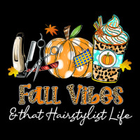 Fall Vibes & That Hairstylist Life Scissors Comb Pumpkin Graphic T-shirt | Artistshot