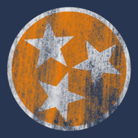 Orange Tennessee Flag Volunteer State Tri Stars Tennessee Men Denim Jacket | Artistshot