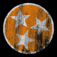 Orange Tennessee Flag Volunteer State Tri Stars Tennessee Women's V-neck T-shirt | Artistshot