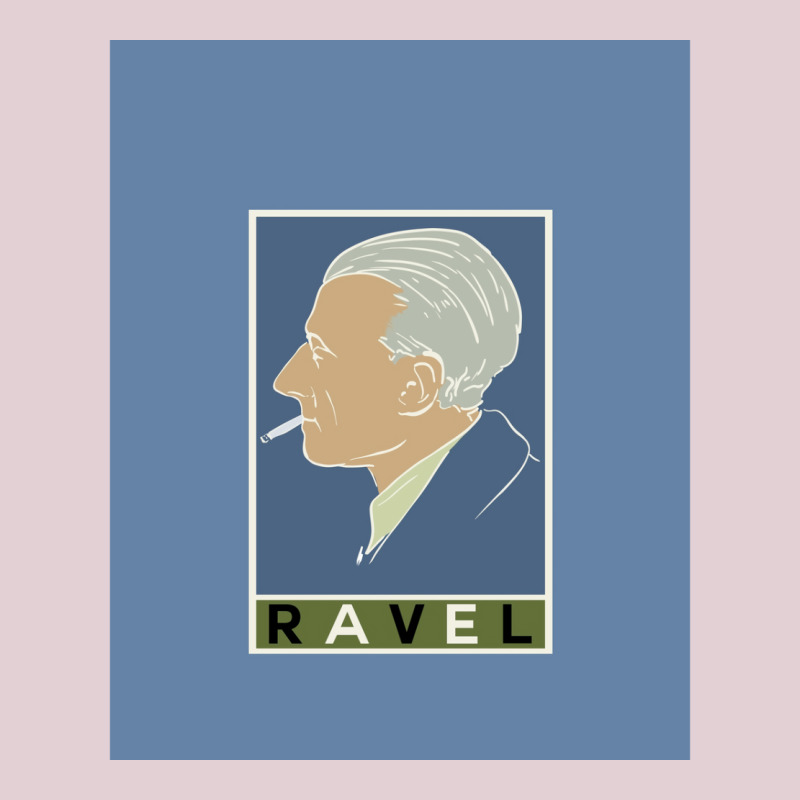 Maurice Ravel Ladies Fitted T-Shirt by nanchpebau | Artistshot