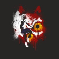 Mononoke Graffiti Ladies Fitted T-shirt | Artistshot