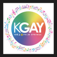 Kgay 106.5 Palm Springs Musical Notes Clothing Classic T-shirt | Artistshot