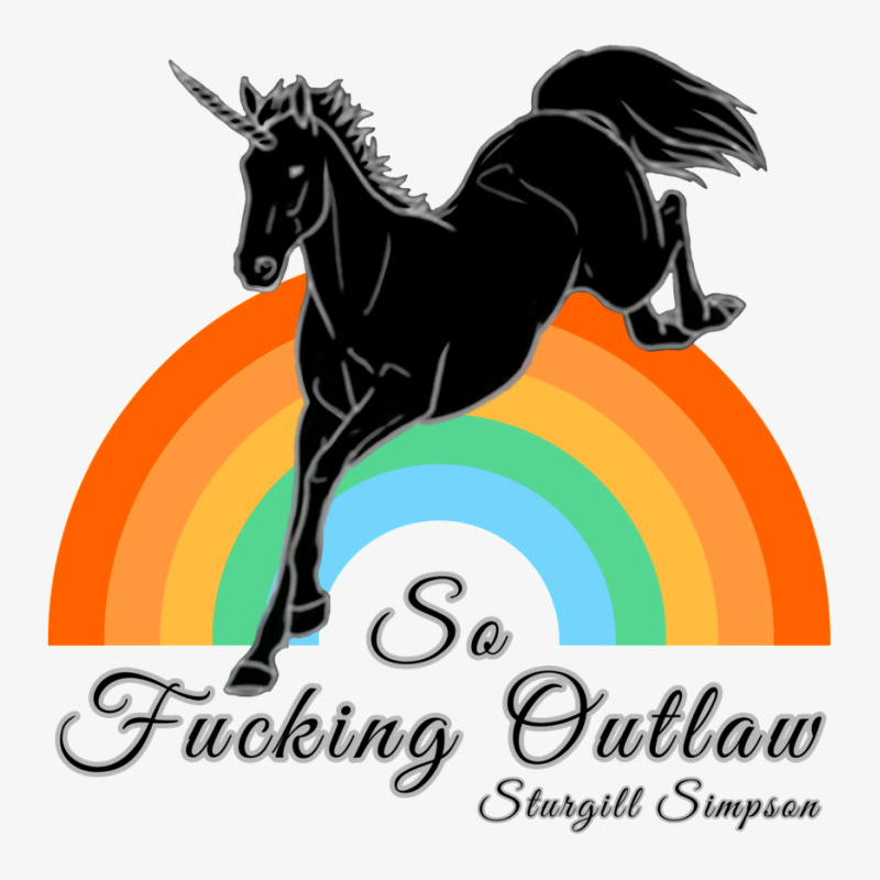 So Fucking Outlaw Sturgill Simpson Ladies Fitted T-Shirt by oskovsariza8 | Artistshot