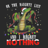 On The Naughty List And I Regret Nothing Dragon Christmas Printed Hat | Artistshot