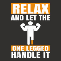 Leg Prosthetic Device Pegleg   Take It Kneesy, Amputee Funny T Shirt Champion Hoodie | Artistshot