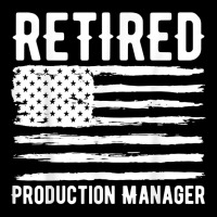 Retired Production Manager Profession American Flag T Shirt Graphic T-shirt | Artistshot