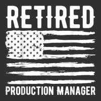 Retired Production Manager Profession American Flag T Shirt Champion Hoodie | Artistshot