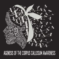 Womens We Wear Silver For Agenesis Of The Corpus Callosum Awareness V- Vintage Cap | Artistshot