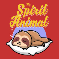 Funny And Cute Sleeping Sloth Spirit Animal V-neck Tee | Artistshot