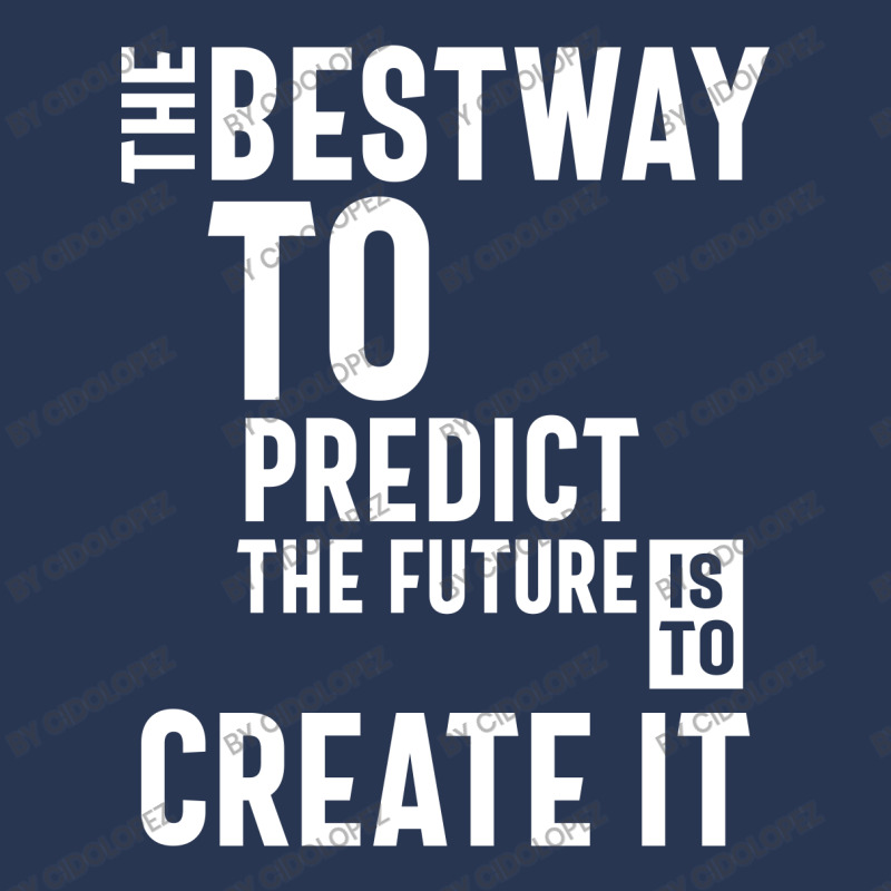 The Bestway To Predict The Future Is To Create It Men Denim Jacket by cidolopez | Artistshot