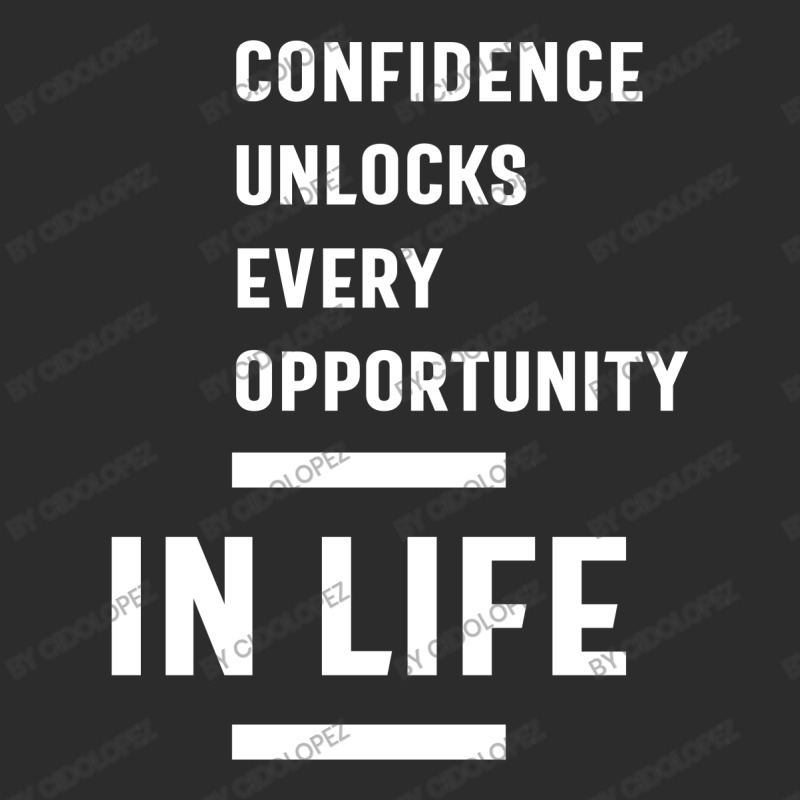 Confidence Unlocks Every Opportunity In Life Gift Exclusive T-shirt by cidolopez | Artistshot