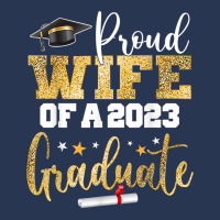 Proud Wife Of A 2023 Graduate Class Senior Graduation Mom T Shirt Men Denim Jacket | Artistshot