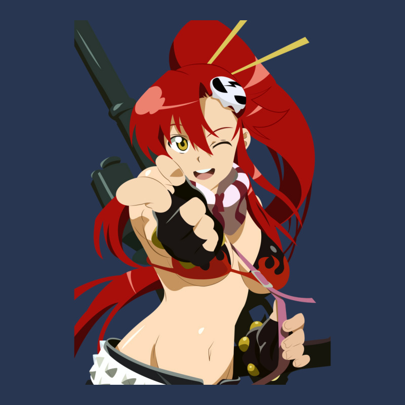 Gurren Lagann   Yoko Littner Men Denim Jacket by libelsrandowl | Artistshot