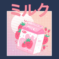 Japanese Aesthetics Kawaii Strawberry Milk Shake Men Denim Jacket | Artistshot