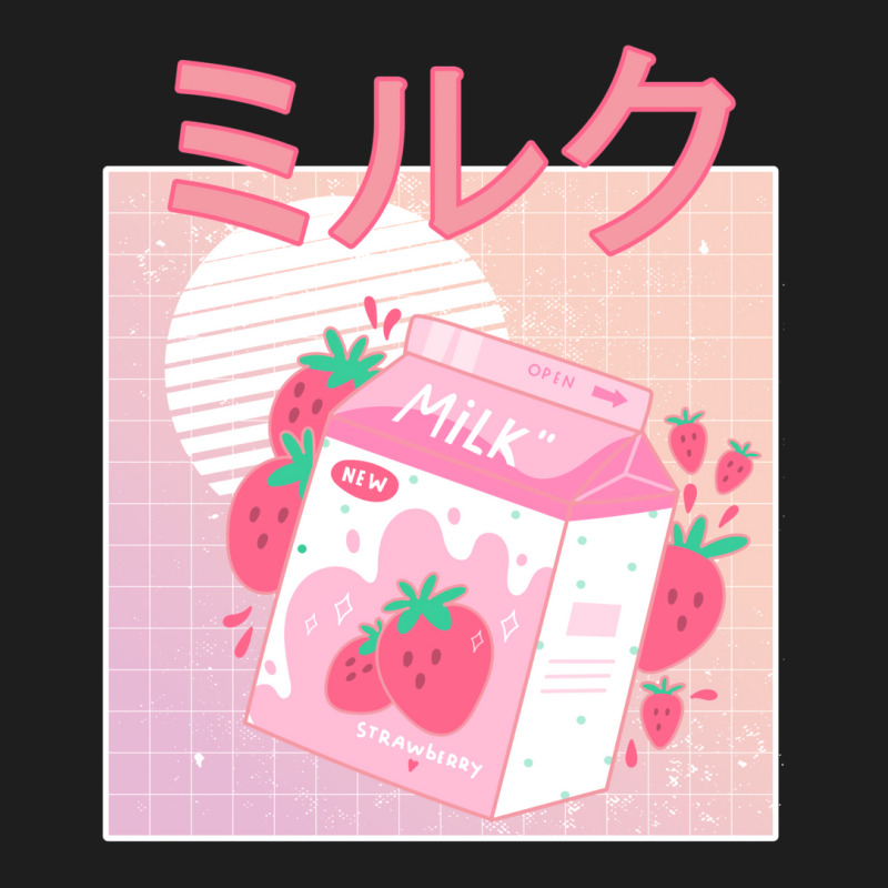 Japanese Aesthetics Kawaii Strawberry Milk Shake Classic T-shirt | Artistshot