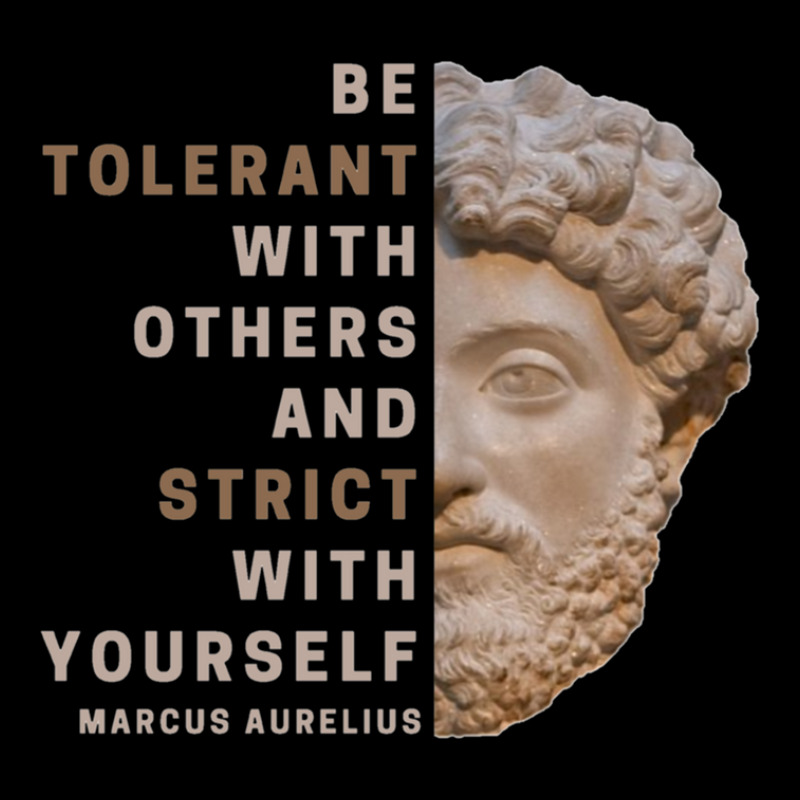 Be Tolerant With Others And Strict With Yourself Zipper Hoodie | Artistshot