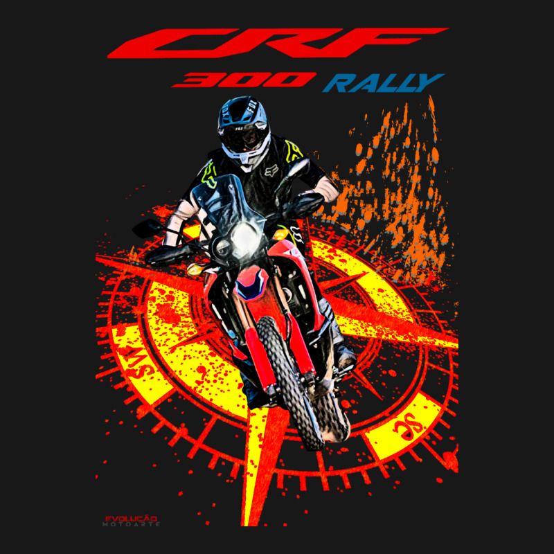 Crf 300 Rally Splash Windrose Flannel Shirt | Artistshot