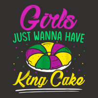 Girls Just Wanna Have King Cake Mardi Gras Carnival Party T Shirt Champion Hoodie | Artistshot