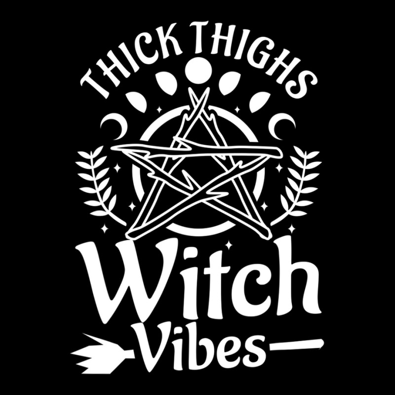 Thick Thighs Witch Vibes Adjustable Cap by nedalcizmjag | Artistshot