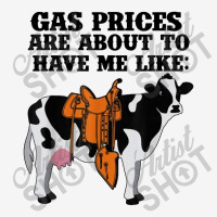 Funny Dairy Cow Gas Prices Adjustable Cap | Artistshot