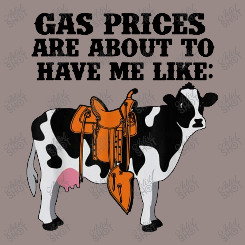 Funny Dairy Cow Gas Prices Vintage T-Shirt by paulscott Art | Artistshot