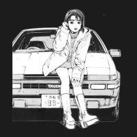 Initial D Natsuki Drift Touge Anime Eurobeat Hoodie & Jogger Set | Artistshot