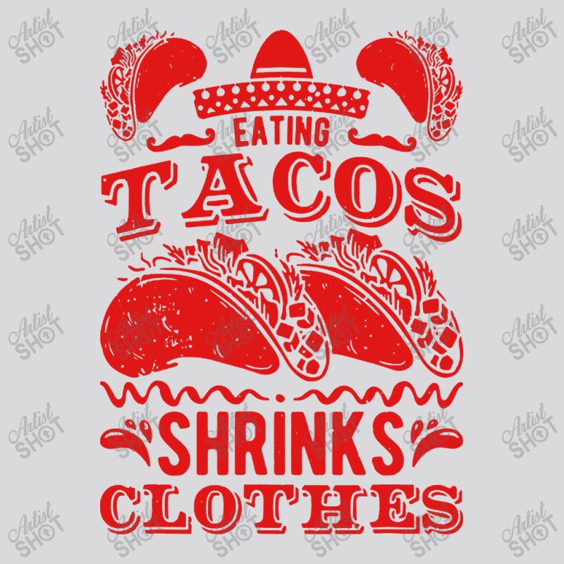 Funny Eating Tacos Shrinks Clothes Taco Women's Triblend Scoop T-shirt by paulscott Art | Artistshot