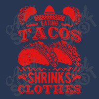 Funny Eating Tacos Shrinks Clothes Taco Ladies Denim Jacket | Artistshot