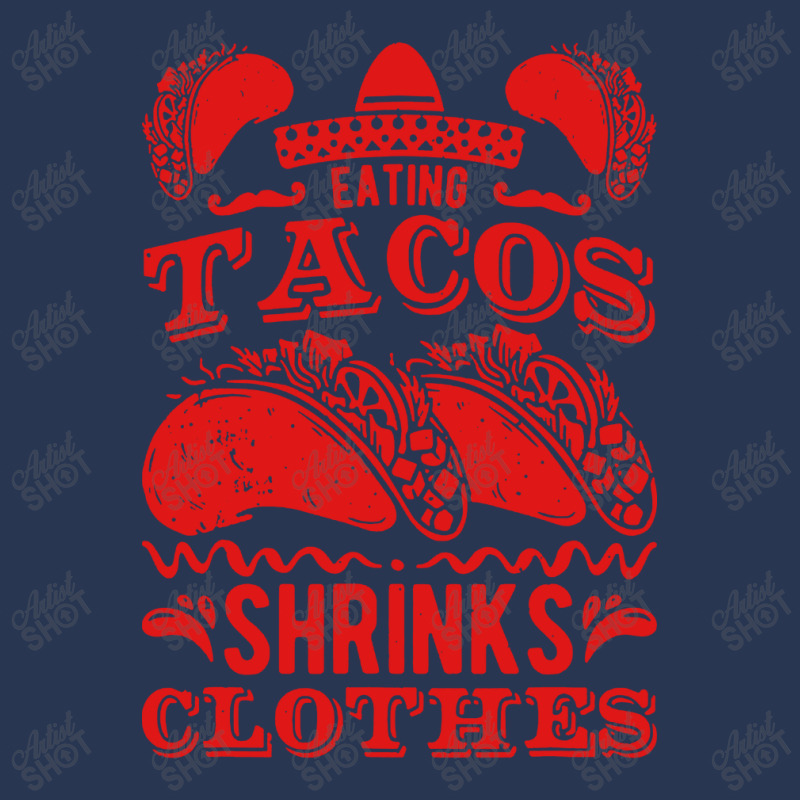 Funny Eating Tacos Shrinks Clothes Taco Ladies Denim Jacket by paulscott Art | Artistshot