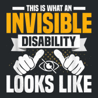 This Is What An Invisible Disability Looks Like Blindness T Shirt Crewneck Sweatshirt | Artistshot