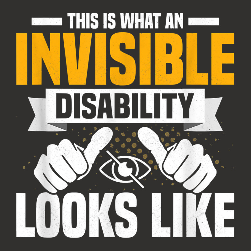 This Is What An Invisible Disability Looks Like Blindness T Shirt Champion Hoodie | Artistshot