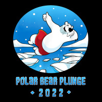 Vintage Polar Bear Plunge With Facemask Cropped Sweater | Artistshot