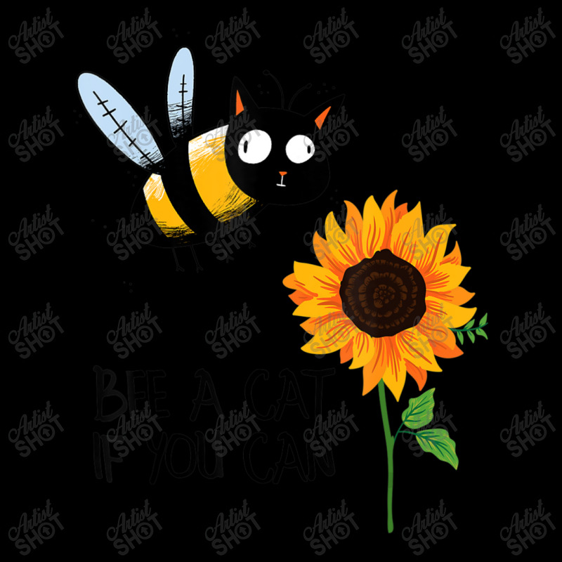 Bee A Cat If You Can Bee Cat And Sunflower Youth Hoodie | Artistshot