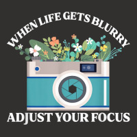 When Life Gets Blurry Adjust Your Focus  Camera Photography T Shirt Champion Hoodie | Artistshot