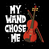 My Wand Chose Me Violin Fiddle String Instrument T Shirt Baby Bibs | Artistshot