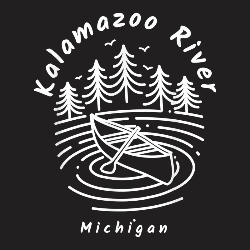 Kalamazoo River Michigan T Shirt T-shirt | Artistshot