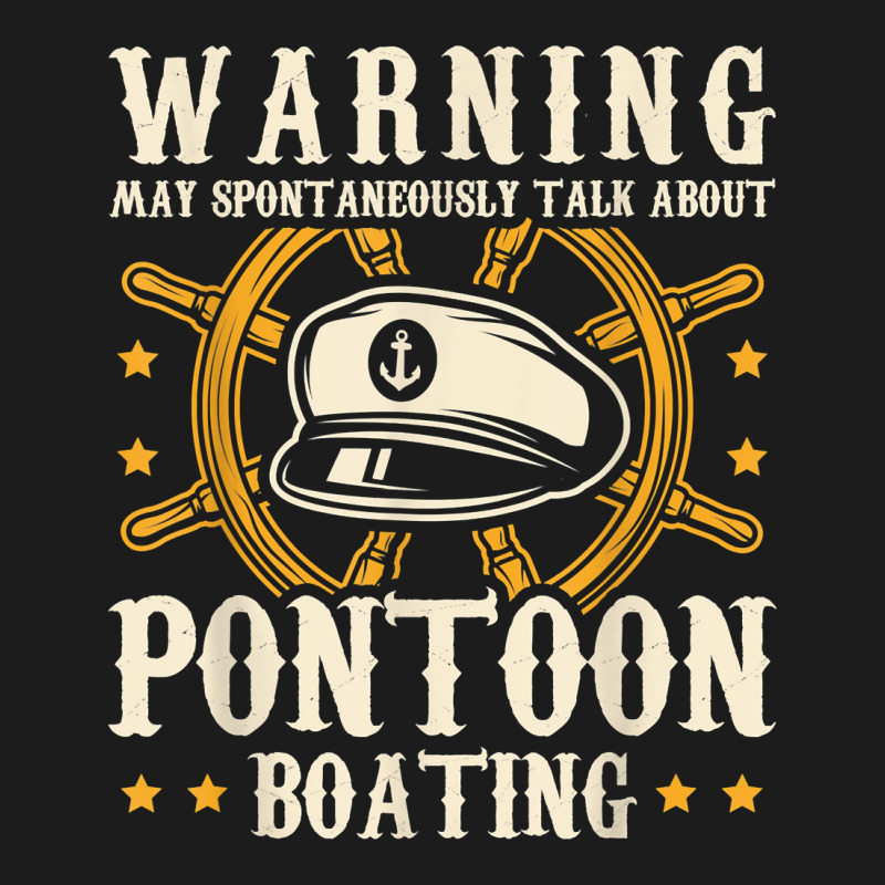 Talk About Pontoon Boating  Boat Captain Pontoon T Shirt Hoodie & Jogger Set | Artistshot