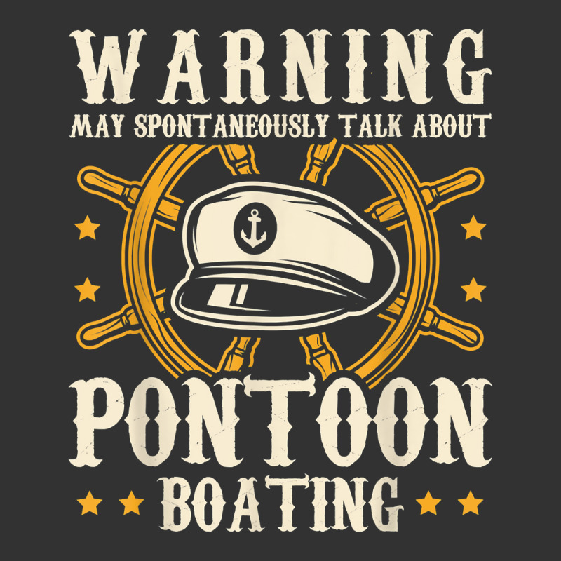 Talk About Pontoon Boating  Boat Captain Pontoon T Shirt Baby Bodysuit | Artistshot