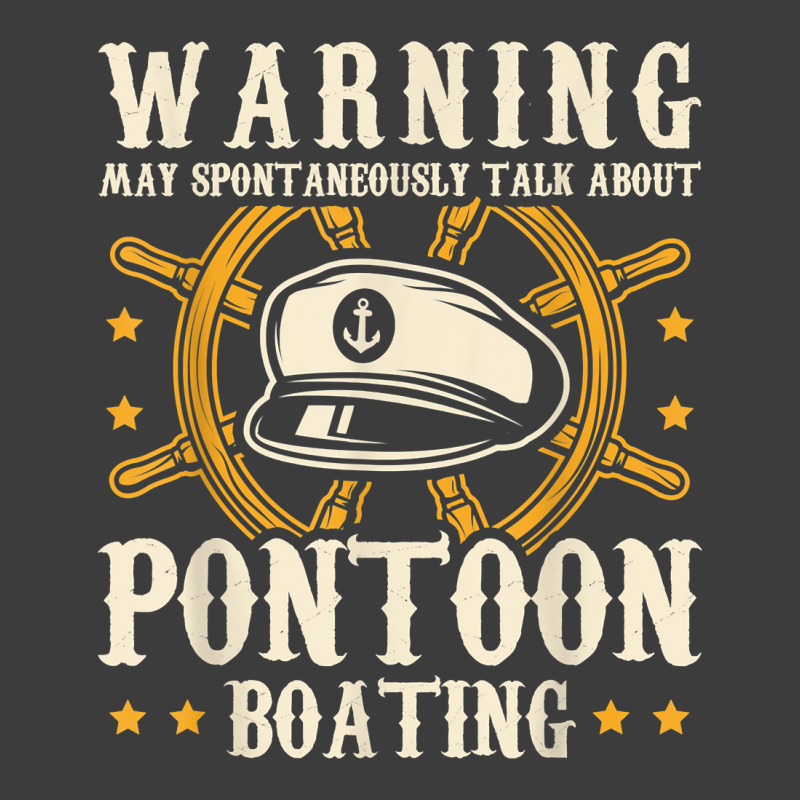 Talk About Pontoon Boating  Boat Captain Pontoon T Shirt Men's Polo Shirt | Artistshot