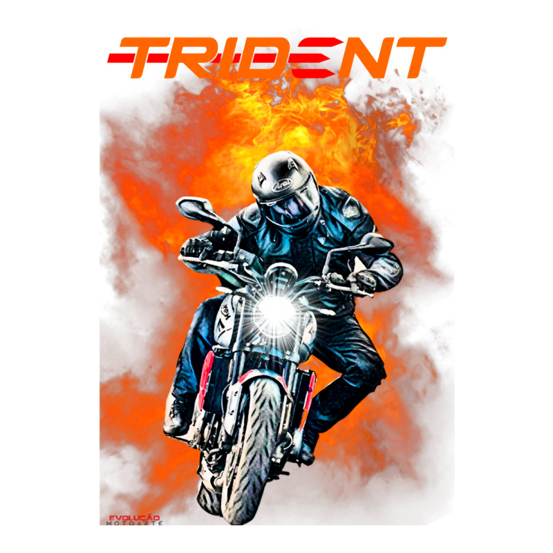 Trident 660 Fire Rider Sticker | Artistshot