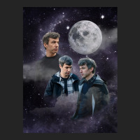 Nathan Fielder Dramatic Galaxy Wolf Print Style 3/4 Sleeve Shirt | Artistshot