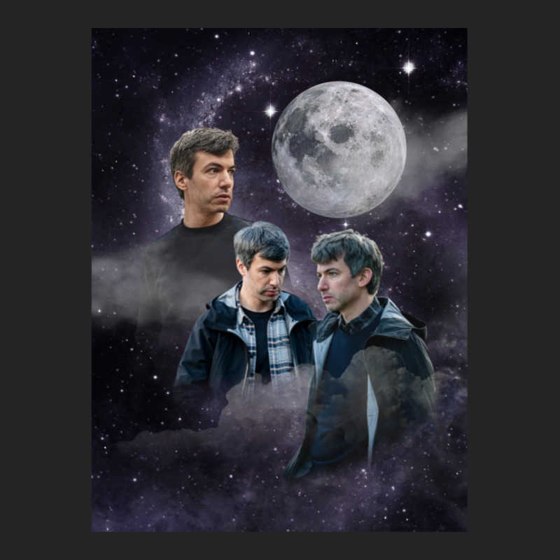 Nathan Fielder Dramatic Galaxy Wolf Print Style 3/4 Sleeve Shirt | Artistshot