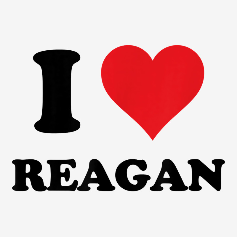 I Heart Reagan First Name I Love Personalized Stuff T Shirt Scorecard Crop Tee by annalfreddr3 | Artistshot